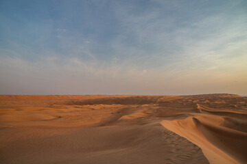 Obraz na płótnie Canvas Wahiba Sands, desert of Oman