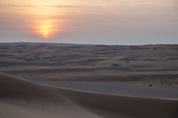 Naklejka na ściany i meble Wahiba Sands, desert of Oman