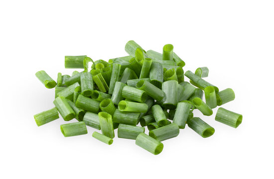 Green onion isolated on transparent png