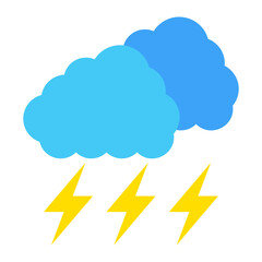 Thunder Flat Icon
