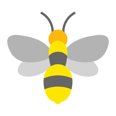 Bee Flat Icon