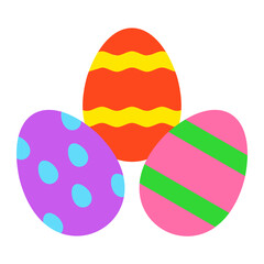 Easter Egg Flat Icon