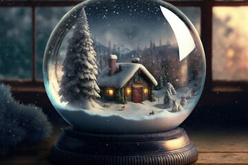 Snowglobe, Winter, Snow
