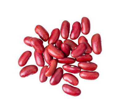 Red bean isolated on transparent png