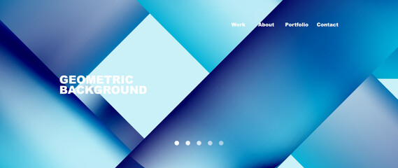 Minimal geometric abstract background. Circle and line design. Trendy techno business template for wallpaper, banner, background or landing