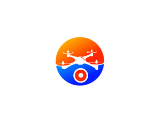 camera drone logo