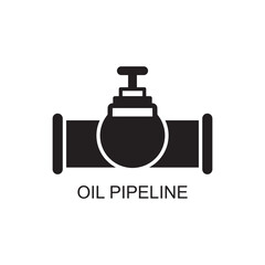 oil pipeline icon , industrial icon