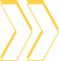 isolated forward shape