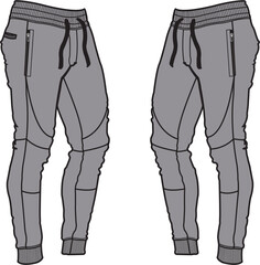 jogger pants template, sport, sweat pant