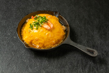 炒飯　Typical fried rice Chinese cuisine