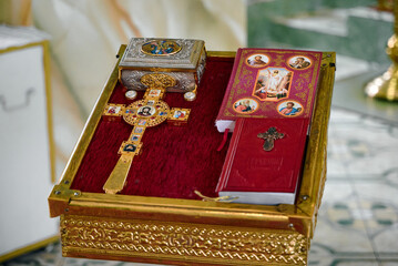 Church attributes and view inside