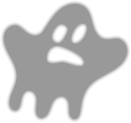 halloween ghost shadow