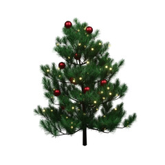 decorated christmas tree