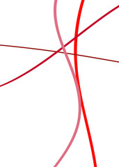 Grid Red Lines Abstract Background