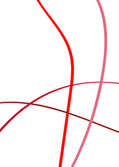 Grid Red Lines Abstract Background