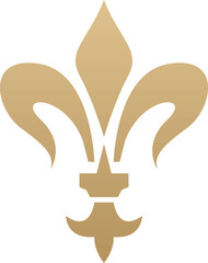 Gold Fleur De Lis © TWINS DESIGN STUDIO