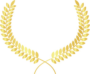 Gold Laurel wreath