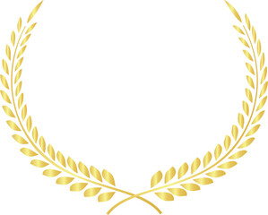 Gold Laurel wreath