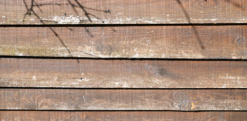 brut texture of wooden boards planks background of natural surface wood plank in wall fence