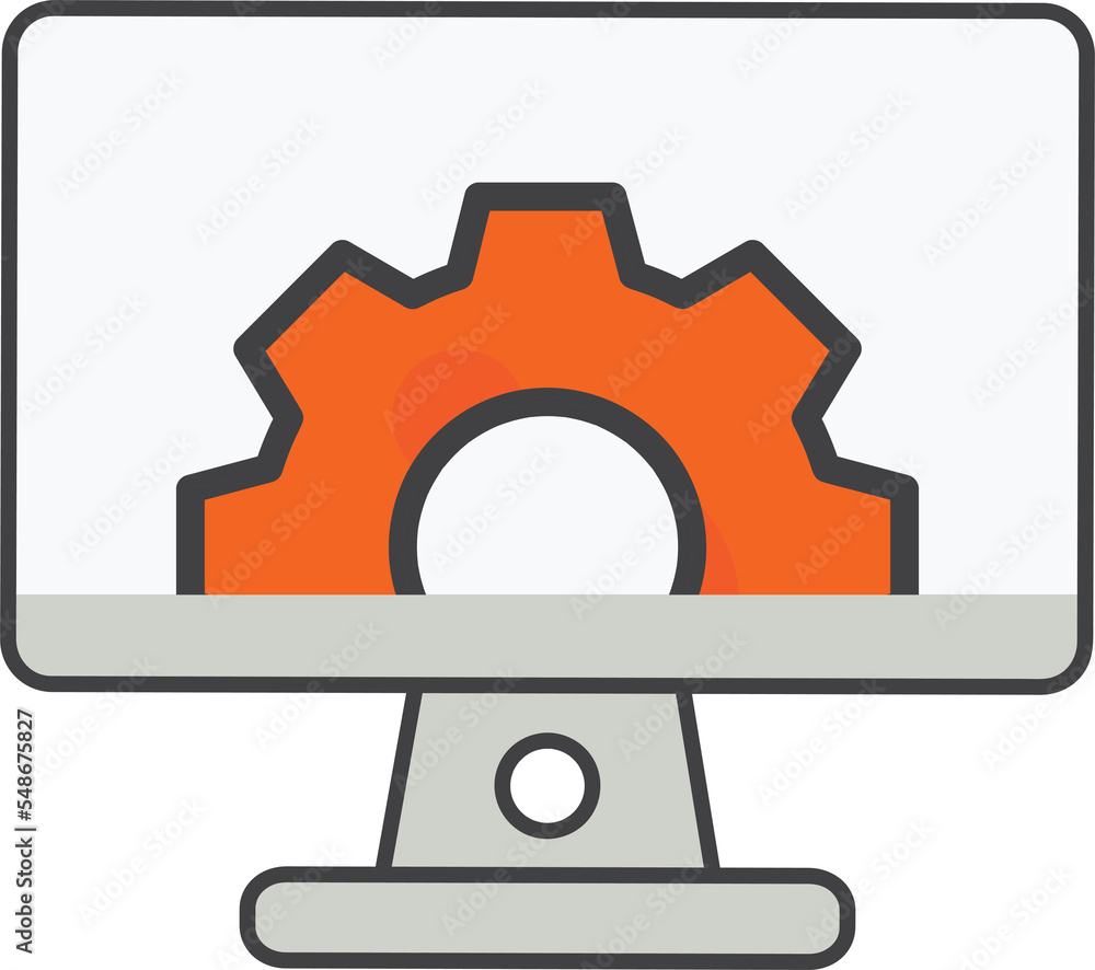 Poster computer setting design