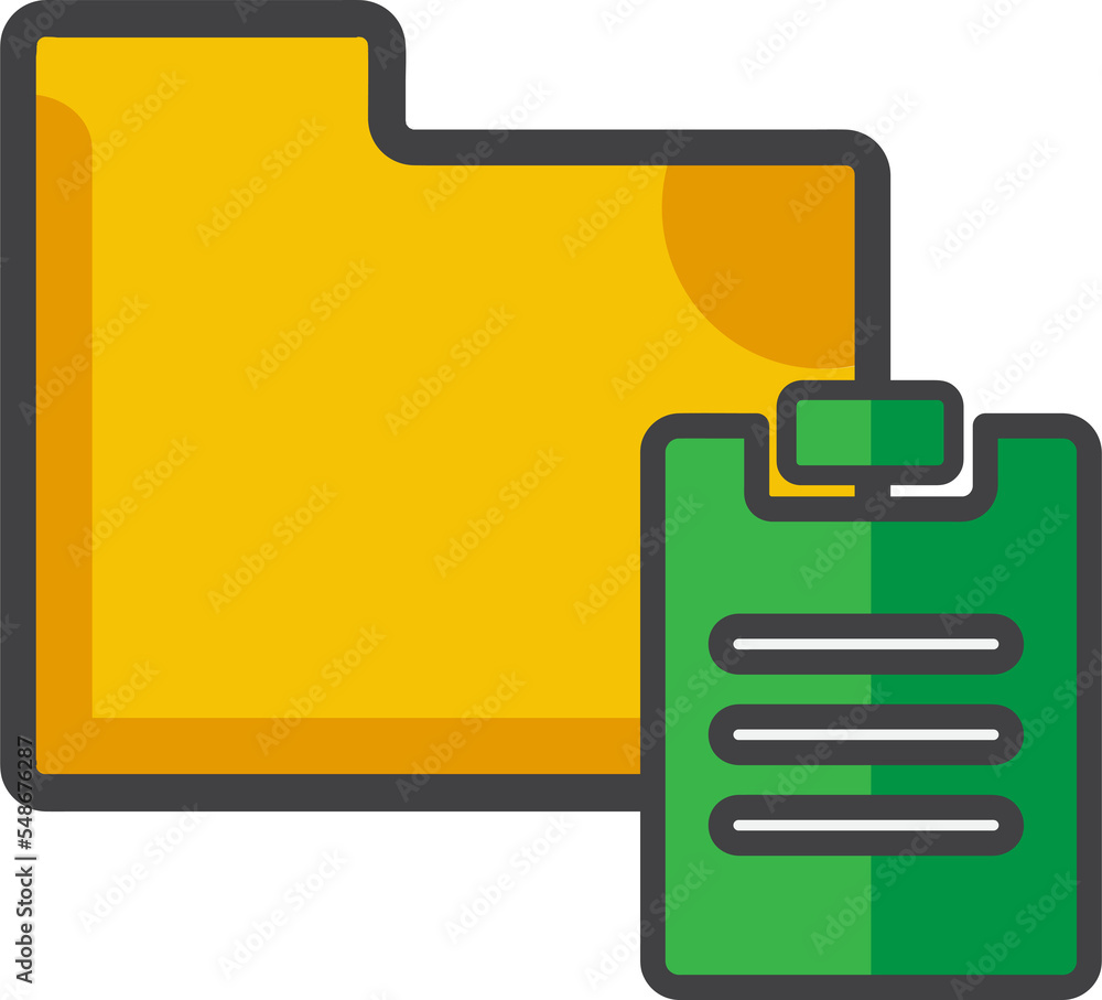 Poster task folder icon