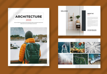 Minimal Portfolio Brochure Layout