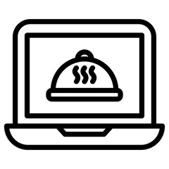 food delivery online icon