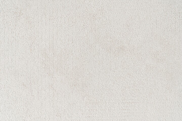 Fototapeta na wymiar white hairy carpet close up