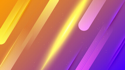 Orange yellow purple versus vs background. Vector illustration for game, battle, challenge, fight, competition, contest, team, boxing, championship, clash, combat, tournament, conflict, duel, MMA