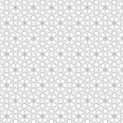 Geometric linear contour flowers lace fabric fashion pattern