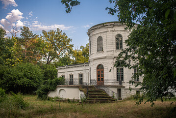 The Ghica Palace from Caciulati, Romania, built in 1834 - obrazy, fototapety, plakaty