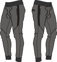 Jogger, Sport suits design template, sweat pant, jogging