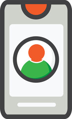 user phone icon