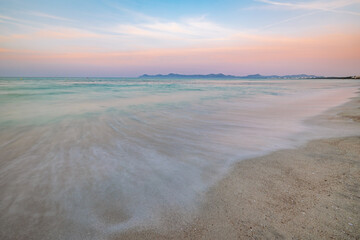 Fototapeta premium sunset on the beach