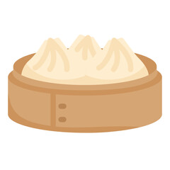 xiaolongbao flat icon