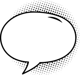 Comic bubble speech