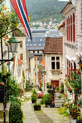 Bergen historical center, Norway