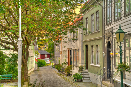 Bergen Landmarks, Norway