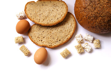 Wholegrain bread meal