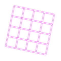 Abstract neon elements retro style 80s-90s.