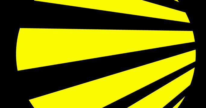 Render with yellow circle cut lines