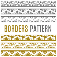 seamless pattern.ethnic traditional.vector for frame.border certificate.Retro.vintage border ornament.