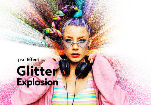 Glitter Explosion Effect