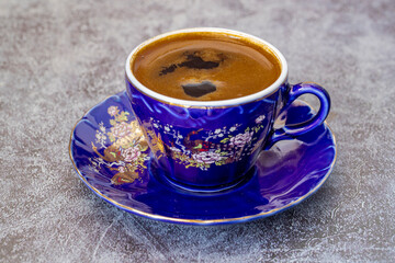 Anatolian Traditional Drink Hot and Delicious Turkish Coffee