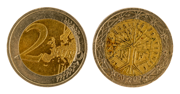 pièces de deux euros