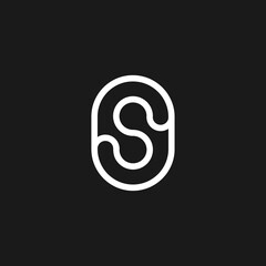 S monogram logo 