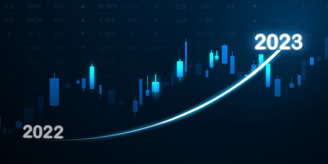 business vector illustration design Stock market charts or Forex trading charts for business and finance ideas.