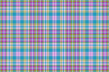 Check vector background. Textile plaid pattern. Fabric tartan texture seamless.