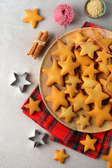 Christmas ginger cookies