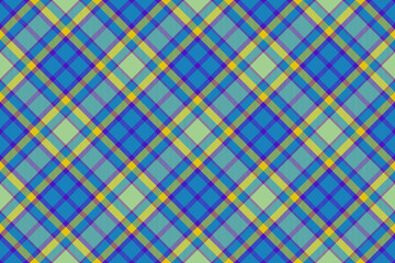 Fabric texture textile. Background seamless plaid. Pattern tartan check vector.